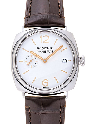 パネライ ラジオミール クアランタ PAM01570 シルバー 中古