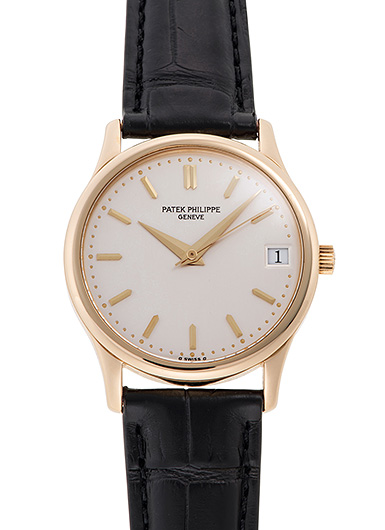 パテックフィリップ カラトラバ 3998J シルバー 中古