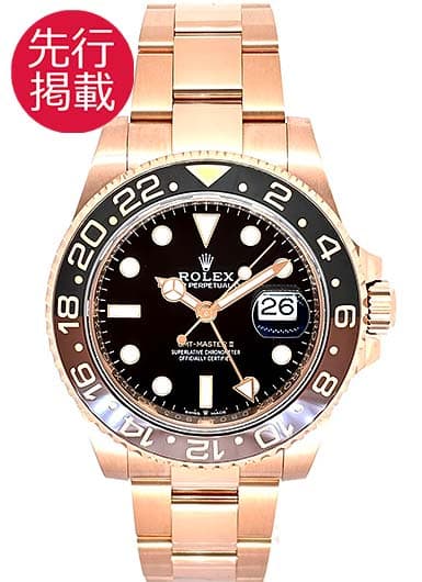 ロレックス GMTマスターⅡ 126715CHNR ブラック 中古