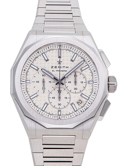 ゼニス デファイ スカイライン クロノグラフ 03.9500.3600/01.I001 シルバー 新品