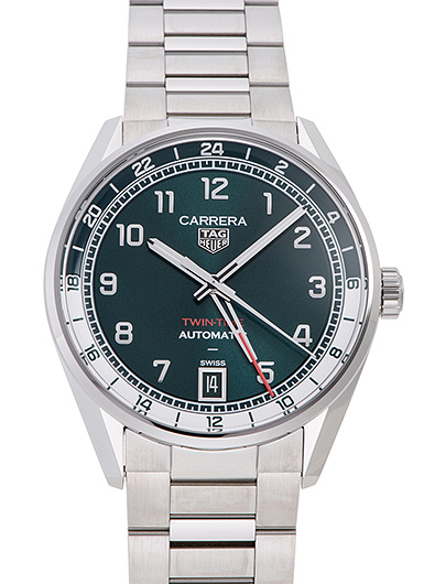 タグ・ホイヤー カレラ デイデイト WDA2114.BA0043 グリーン 新品