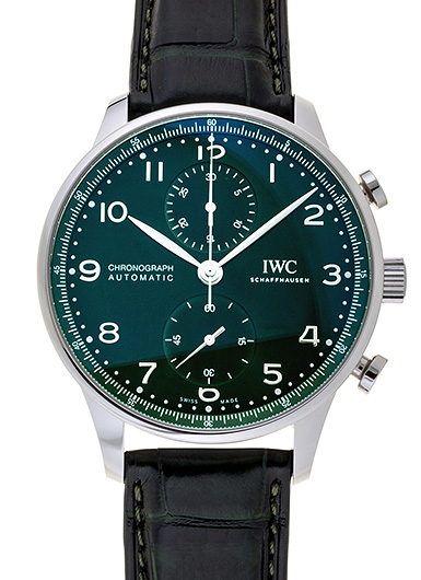 IWC ポルトギーゼ クロノグラフ IW371615 グリーン 中古