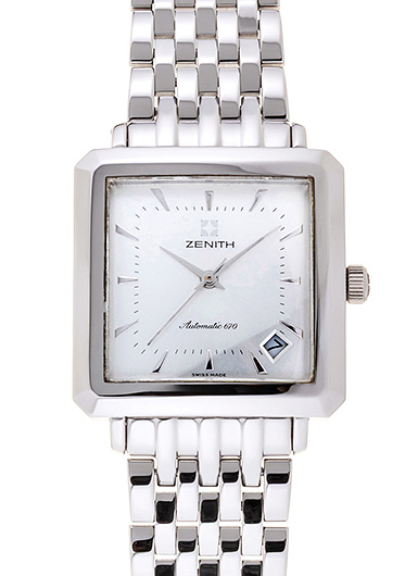 ゼニス クラス エリート 90/02.0100.670 シルバー 中古
