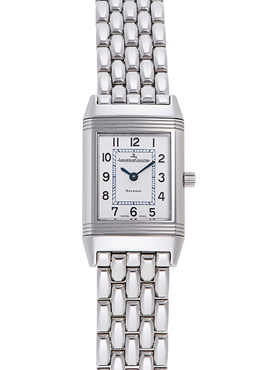 ジャガー・ルクルト レベルソ レディ Q2608110 シルバー 中古