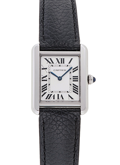 カルティエ タンクソロ SM WSTA0030 シルバー 中古
