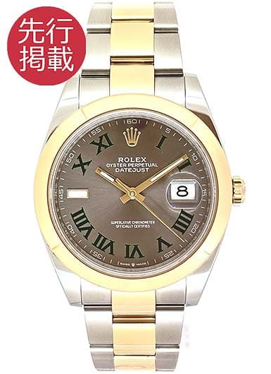 ロレックス デイトジャスト41 126303 スレート（グレー） 中古
