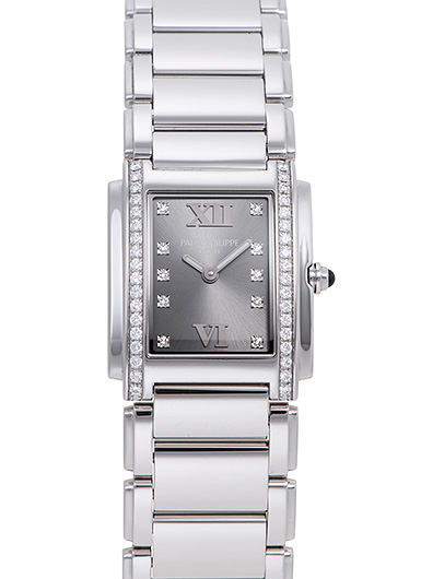パテックフィリップ トゥエンティーフォー 4910/10A-010 グレー 中古