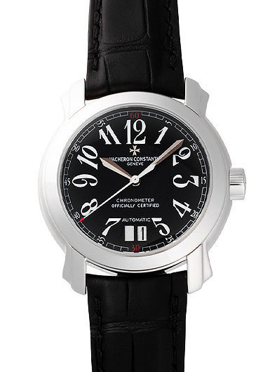 ヴァシュロンコンスタンタン マルタ ラージ カレンダー 42015/000G-8903 ブラック 中古