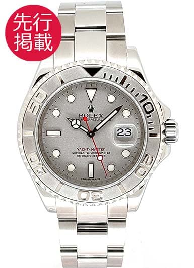 ロレックス ヨットマスター ロレジウム 16622 シルバー 中古
