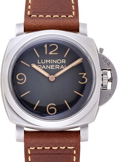 パネライ ルミノール トレ ジョルニ PAM01628 シェイテッドグレー 中古