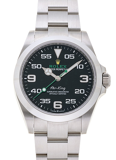 ロレックス エアキング 126900 ブラック 中古