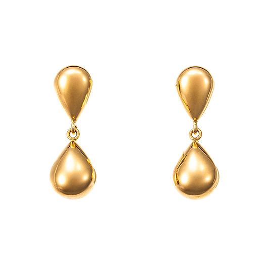 ノーブランド 18K ゴールド ピアス 4311490 イエローゴールド 新品