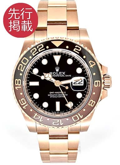 ロレックス GMTマスターⅡ 126715CHNR ブラック 中古