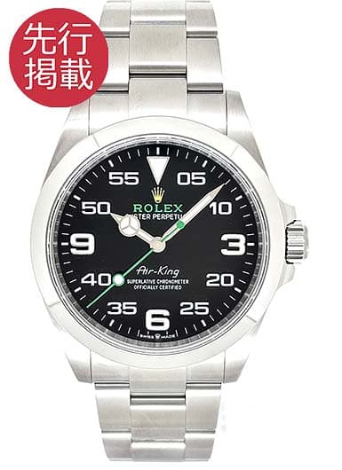 ロレックス エアキング 126900 ブラック 中古
