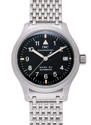 IWC マークXⅡ IW324102 ブラック 中古