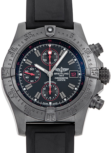 ブライトリング アベンジャー クロノグラフ ブラックスチール M338B73RPB ブラック 中古