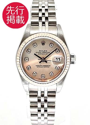 ロレックス デイトジャスト 79174G シルバー 中古