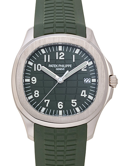 パテックフィリップ アクアノート 5168G-010 カーキグリーン 中古