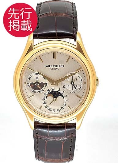パテックフィリップ グランド コンプリケーション 永久カレンダー 3940J シルバー 中古