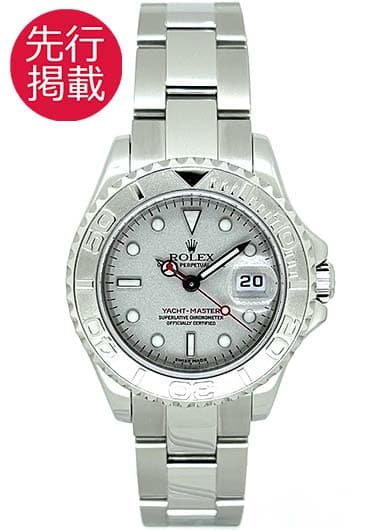 ロレックス ヨットマスター ロレジウム 169622 シルバー 中古