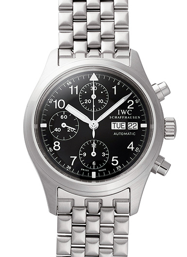 IWC フリーガー クロノグラフ IW370607 ブラック 中古