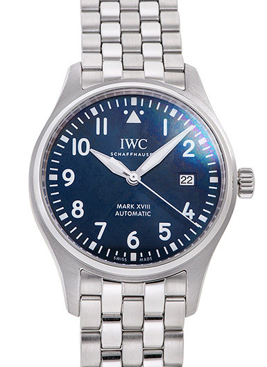 IWC マークXVIII プティ プランス IW327014 ブルー 中古