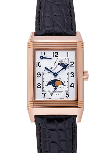 ジャガー・ルクルト レベルソ サンムーン Q2752420 シルバー 中古