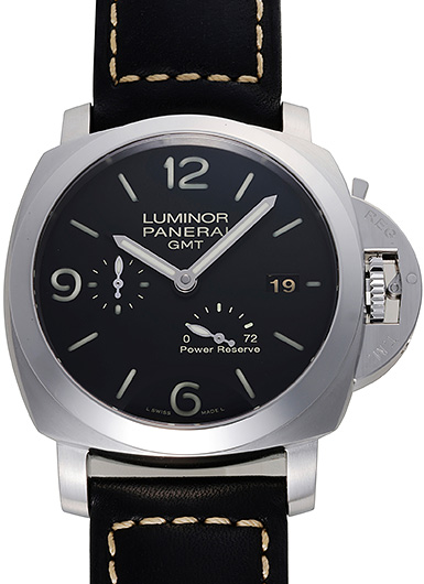 パネライ ルミノール1950 3デイズ GMT PAM00321 ブラック 中古