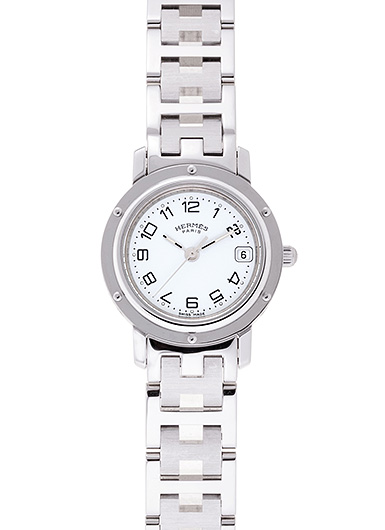 エルメス クリッパー CL4.210 ホワイト 中古