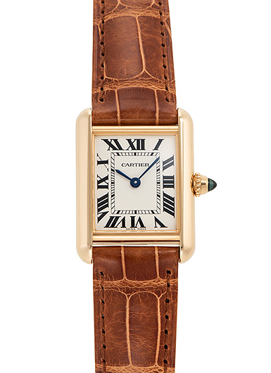 カルティエ タンク ルイ・カルティエ SM W1529856 シルバー 中古