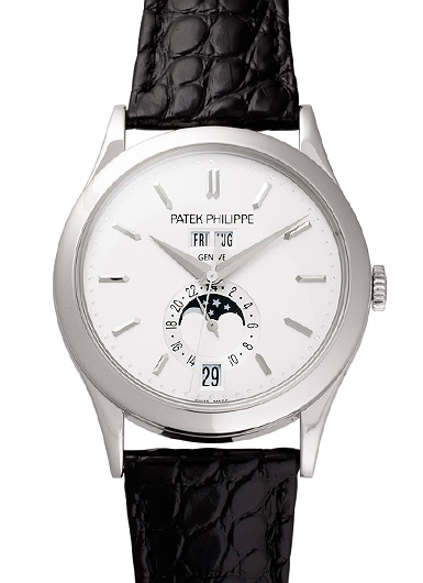 パテックフィリップ 年次カレンダー 5396G-011 シルバー 中古