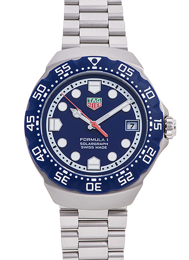 タグ・ホイヤー フォーミュラ1 ソーラーグラフ WBY1112.BA0042 ブルー 新品
