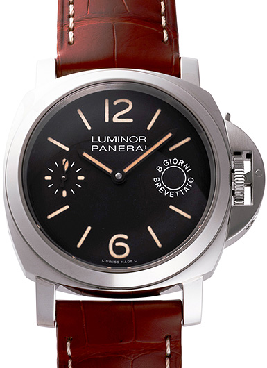 パネライ ルミノール マリーナ 8デイズ アッチャイオ PAM00590 ブラック 中古