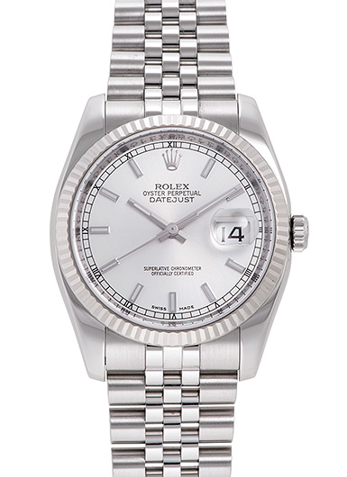ロレックス デイトジャスト 116234 シルバー 中古