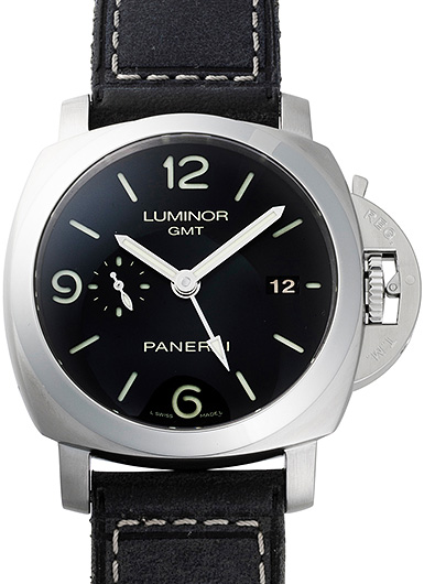 パネライ ルミノール1950 3デイズ GMT PAM00320 ブラック 中古