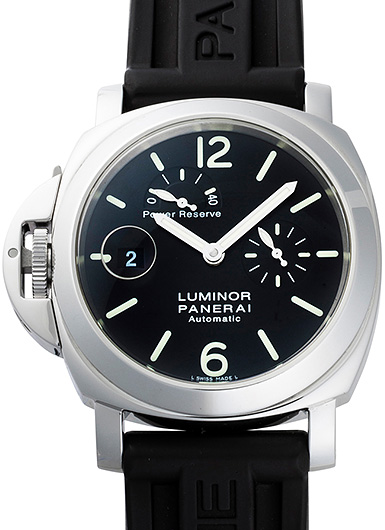 パネライ ルミノール パワーリザーブ PAM00123 ブラック 中古