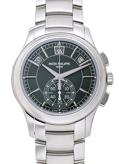 パテックフィリップ 年次カレンダー クロノグラフ 5905/1A-001 グリーン 中古