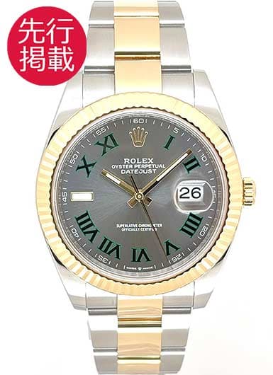 ロレックス デイトジャスト41 126333 スレート（グレー） 中古