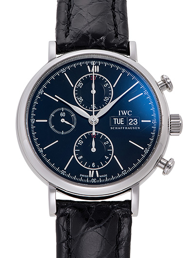 IWC ポートフィノクロノ IW391002 ブラック 中古