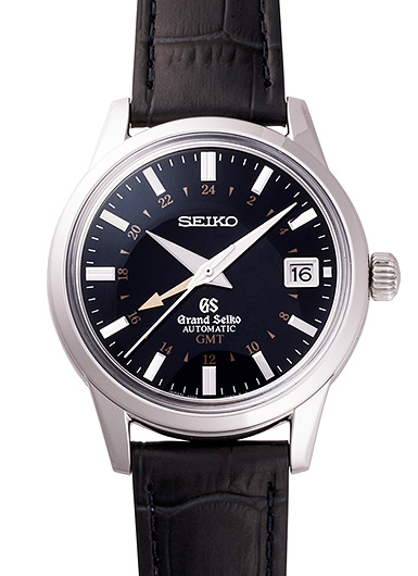 セイコー グランドセイコー メカニカル GMT SBGM031 ブルー 中古
