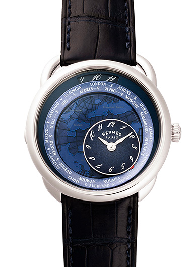 エルメス アルソー タン ヴォヤジャー W057343WW00 ブルー 新品