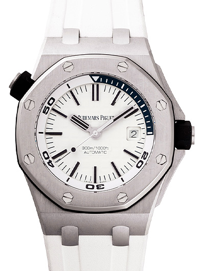 オーデマ・ピゲ ロイヤルオーク オフショア ダイバー 15710ST.OO.A010CA.01 ホワイト 中古