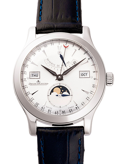 ジャガー・ルクルト マスターカレンダー Q151842A シルバー 中古