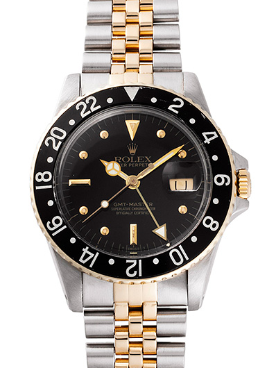 ロレックス GMTマスター 16753 ブラック アンティーク