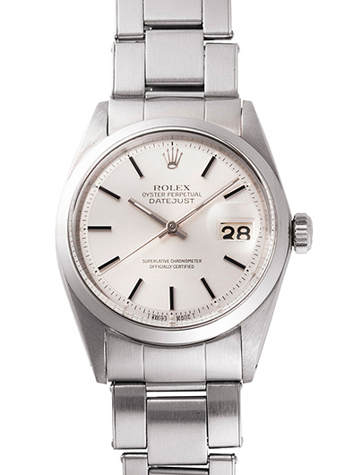 ロレックス デイトジャスト 1600 シルバー アンティーク