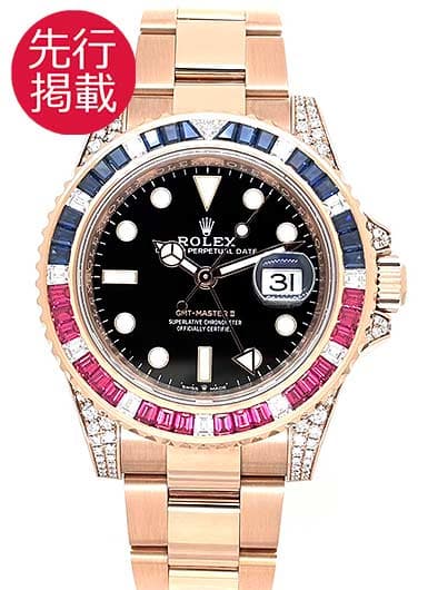 ロレックス GMTマスターⅡ 126755SARU ブラック 中古