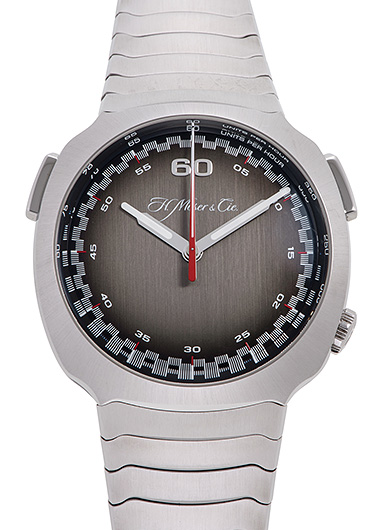 H.モーザー ストリームライナー フライバック クロノグラフ 6902-1200 グレー 中古