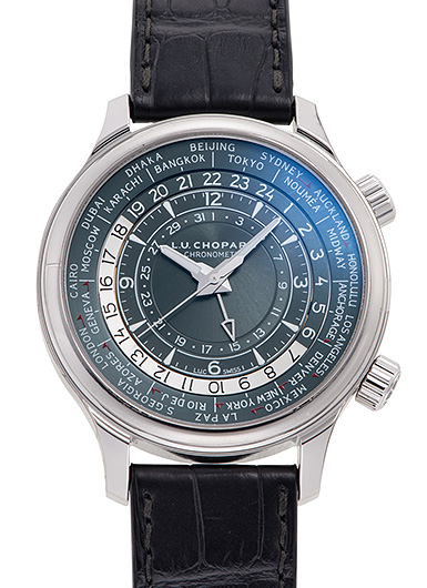 ショパール L.U.C タイムトラベラー ワン 161942-9001 ブルー 新品
