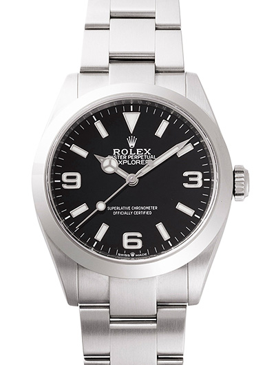 ロレックス エクスプローラー 40 224270 ブラック 中古