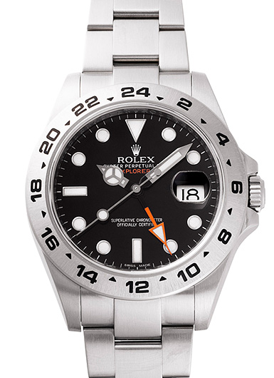 ロレックス エクスプローラーⅡ 216570 ブラック 中古
